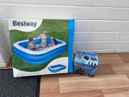 Photo of free Paddling pool & pump (Penrith CA11) #1