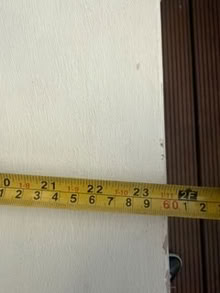 Photo of free Pine painted desk (Woking GU21) #4