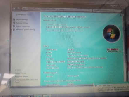 Photo of free toshiba laptop (Croydon, Shirley CR0) #3