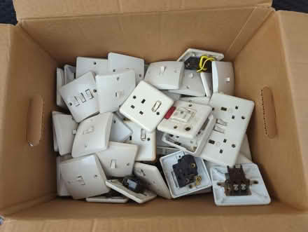 Photo of free Box of Vintage MK switches sockets (West Wickham, BR4) #1