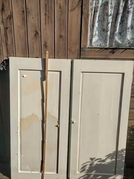 Photo of free Cupboard doors (pair) (Bowerham LA1) #2