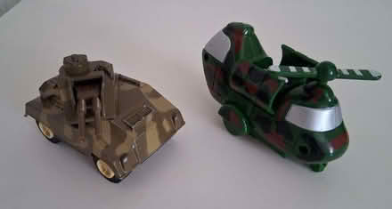 Photo of free 2 toy army vehicles. (Portchester PO16) #1