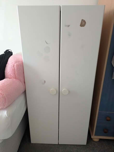 Photo of free Kids white wardrobe (Kendal LA9) #1