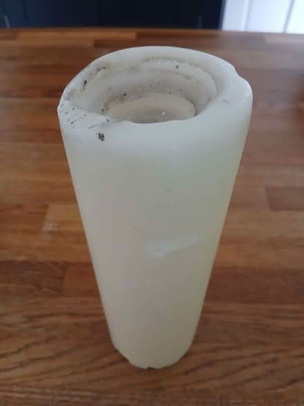 Photo of free Pillar candle - damaged (Bear Flat BA2) #1