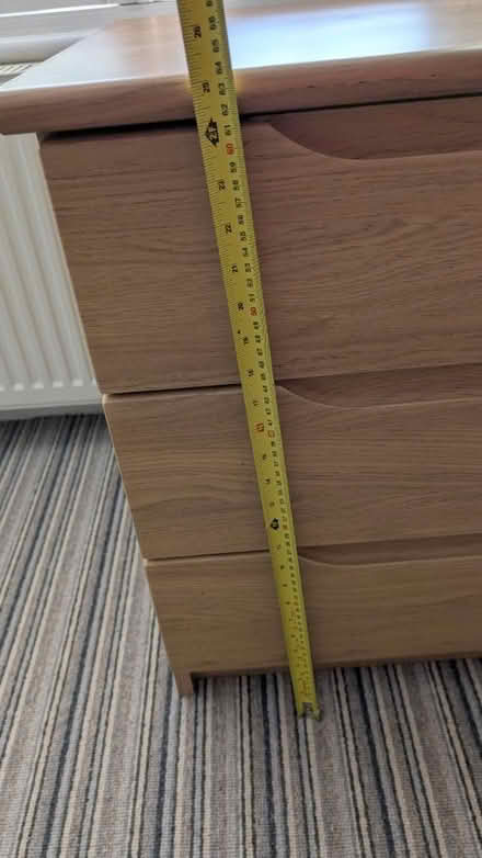 Photo of free oak effect bedside table (Bishop's Stortford) #4