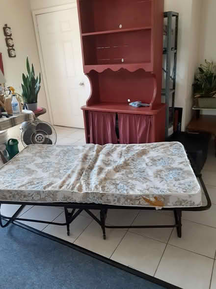 Photo of free Folding cot (Attleboro) #1