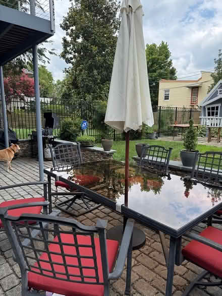 Photo of free Patio table and chairs (Fredericksburg, VA) #1