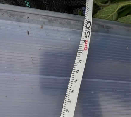 Photo of free Plastic roof panels 3m x1m joined salvaged (Purley CR8) #1