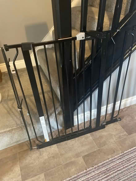 Photo of free Black stair gate (Carlisle area CA4) #1