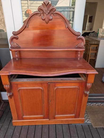 Photo of free Timber credenza/sideboard (Hawthorn) #2