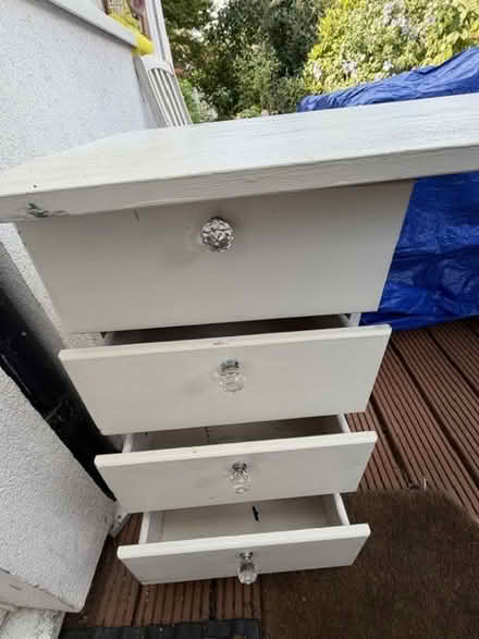 Photo of free Pine painted desk (Woking GU21) #2