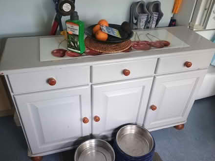 Photo of free Grey painted old pine dresser (Halifax HX3) #1