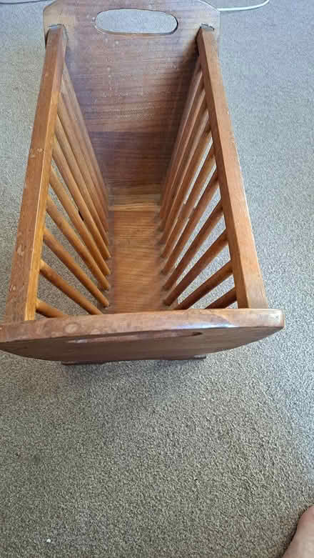 Photo of free Vintage hand made magazine rack (Littlehaven) #2