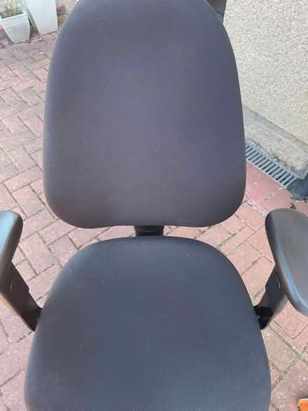 Photo of free Adjustable office chair. Fantastic condition. (Portlethen AB12) #3
