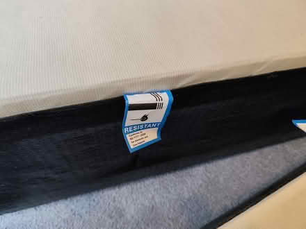 Photo of free Grey Upholstered Divan Double Bed Frame (Northern Quarter M4) #3