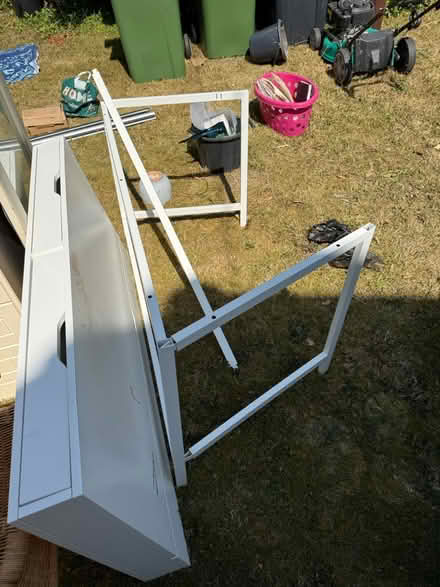 Photo of free IKEA Alex white desk (Killiney) #2