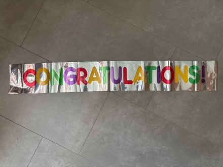 Photo of free Congratulations banner (Ossining) #1
