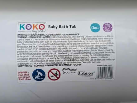 Photo of free Baby Bath Tub – For a Good Home (Hounslow TW14) #2