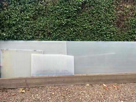 Photo of free Polycarbonate sheets-used (Shiregreen S5) #1