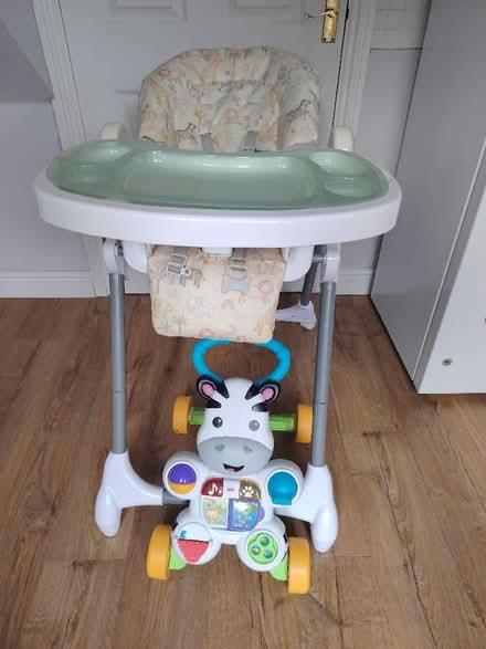 Photo of free Highchair and baby walker (Oakhurst SN25) #1
