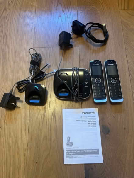 Photo of free Panasonic cordless telephone and answering machine (Earls Court SW10) #1