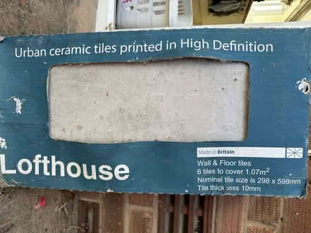 Photo of free 16x Ceramic Floor / Wall tiles (Scredington NG34) #1