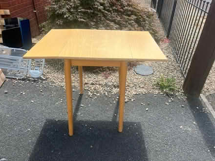 Photo of free Collapsible small table (Ledbury HR8) #3