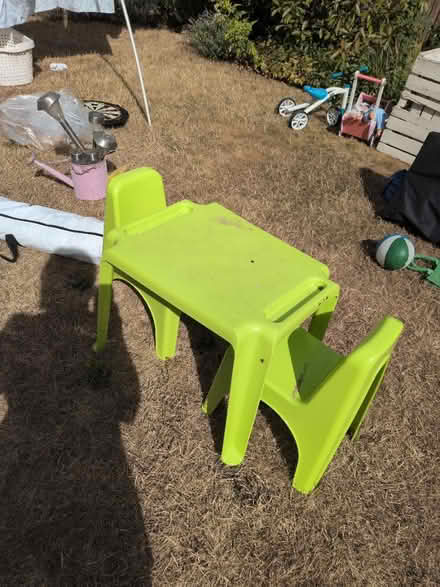 Photo of free Kids table and chairs (Stanway CO3) #1