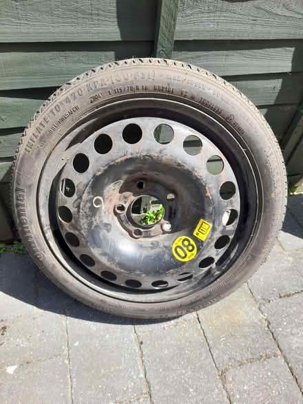 Photo of free Spare tyre 115/70 (Herringthorpe S65) #1
