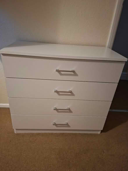 Photo of free White set of drawers (Petersfield CB1) #1
