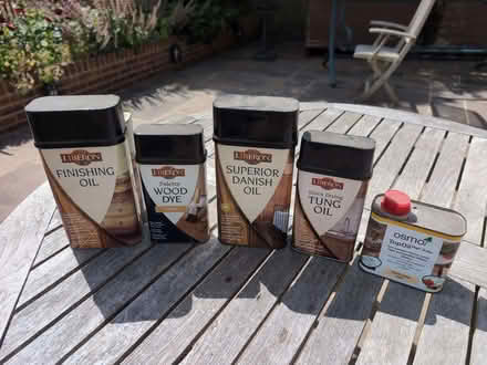 Photo of free Various Finishing Oils For Wood (Westbere CT2) #1