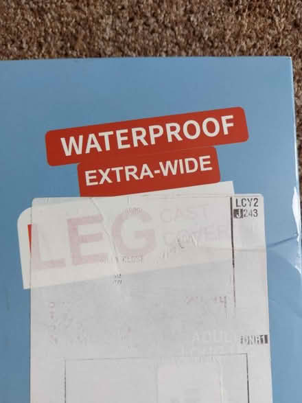 Photo of free Waterproof leg cast cover (NG16 2EH) #2
