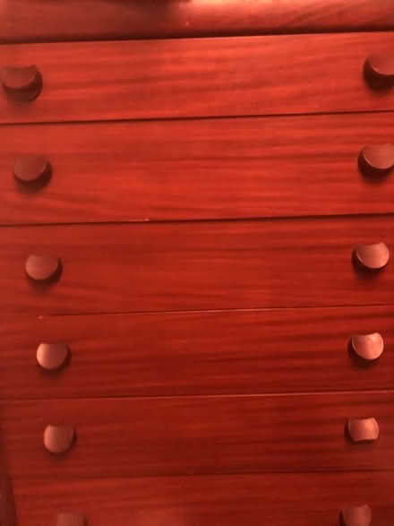 Photo of free Wooden set of drawers (Latchford WA4) #1