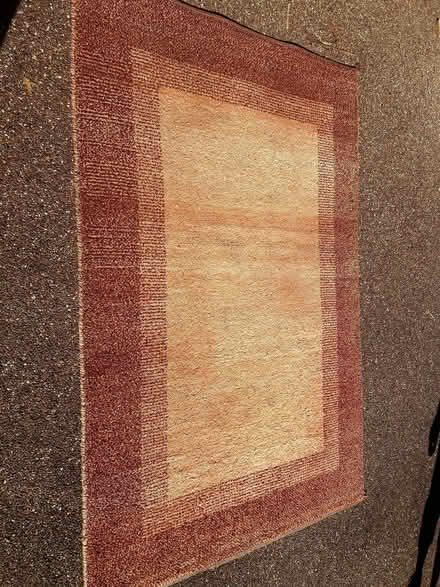 Photo of free Terracotta rug 117cm x 183cm (Woodley RG5) #1