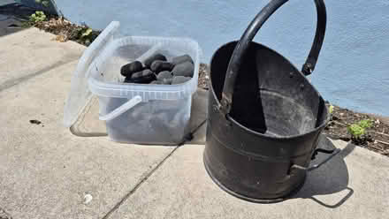 Photo of free Coal bucket and some coal (Worle BS22) #1
