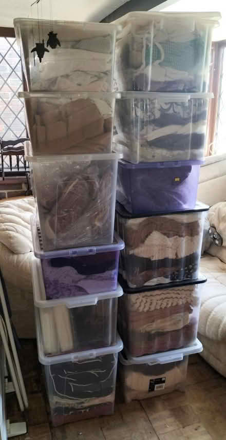 Photo of free Linen, curtains and clothes (Stone Cross BN24) #1