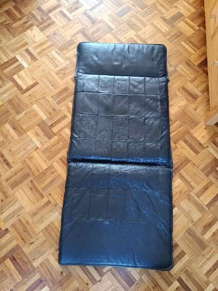 Photo of free Black Leather IKEA Chair Cushion (Bray SL6) #1