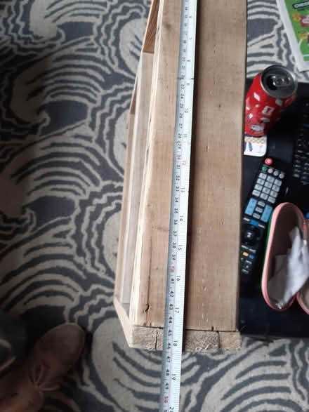 Photo of free Wooden shelf (homemade) (Leeds LS28) #4