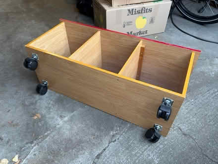 Photo of free Rolling storage for kids stuff (Capitol Hill) #3