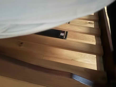 Photo of free Wooden double bed frame (West Camel BA22) #2