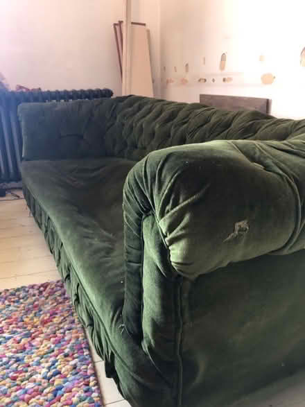 Photo of free Antique French Chesterfield sofa (Streatham SW16) #2