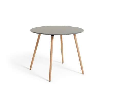 Photo of free Grey round dining table -dismantled (Abingdon OX14) #1