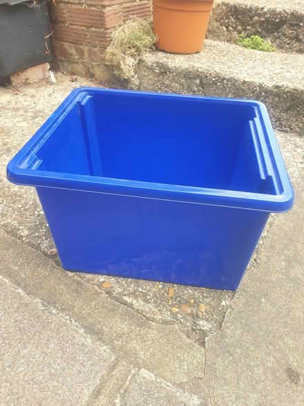 Photo of free Big Stackable Storage Boxes (Woodside WD25) #1