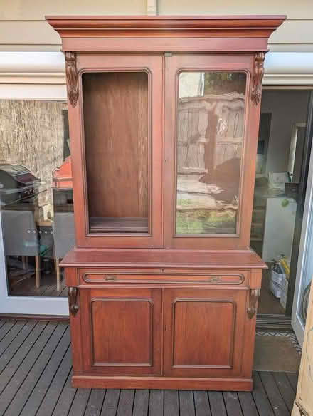Photo of free Sideboard with display cabinet (Hawthorn) #1