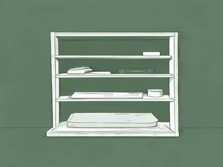 Photo of White book shelves (Albert Bridge Rd SW11) #1