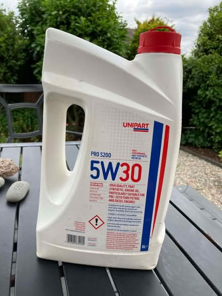 Photo of free Unipart 5 Litre Car Engine Oil 5W 30 Pro S200 (4L Left) (Calthwaite CA11) #4