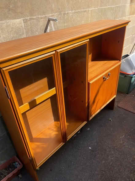 Photo of free Top part of a dresser with glass shelves (Southdown BA2) #1