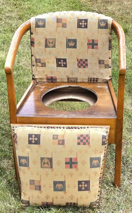 Photo of free Sturdy Bent Wood commode chair (Llandderfel LL23) #3