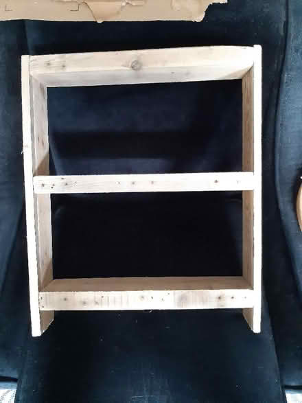 Photo of free Wooden shelf (homemade) (Leeds LS28) #1