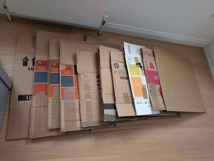 Photo of free 12 strong large and medium packing boxes (Wokingham RG40) #1